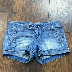 American Eagle denim jean shorts size 2